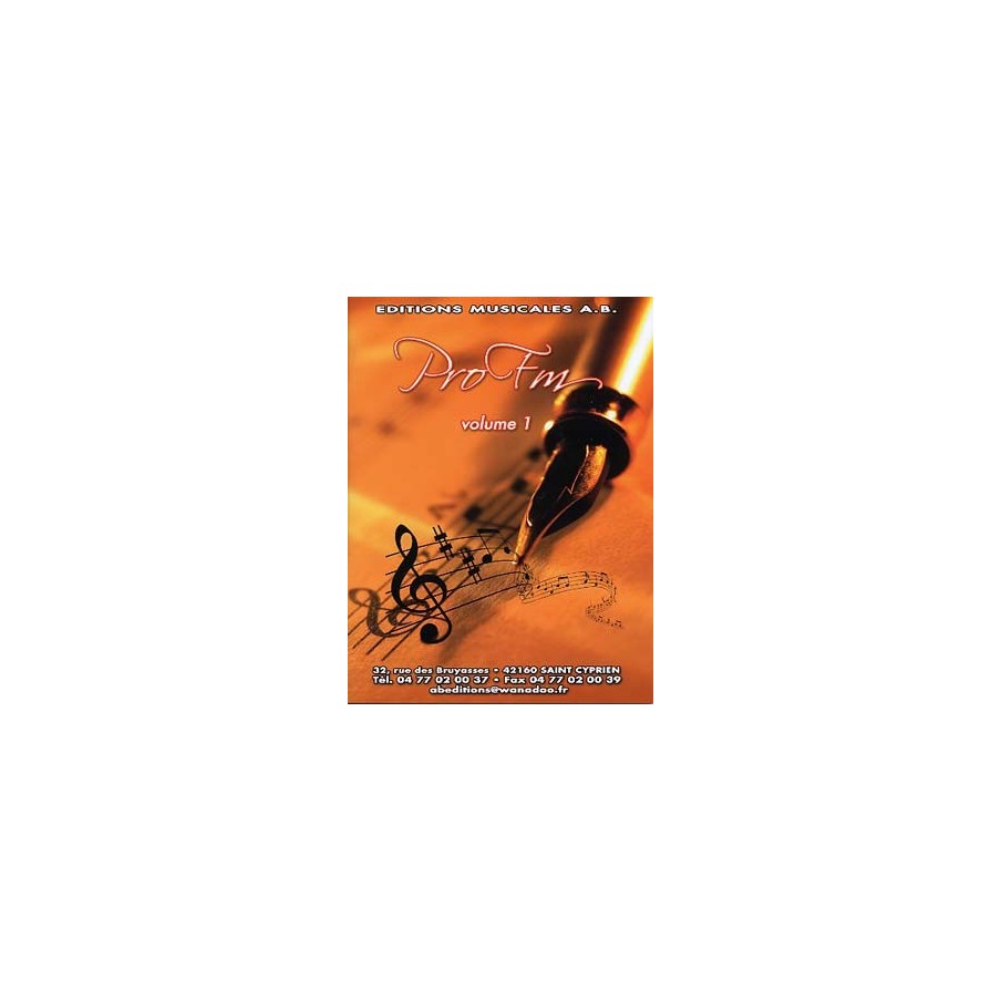 0000004158585PROFM1 Pro FM - Volume 1