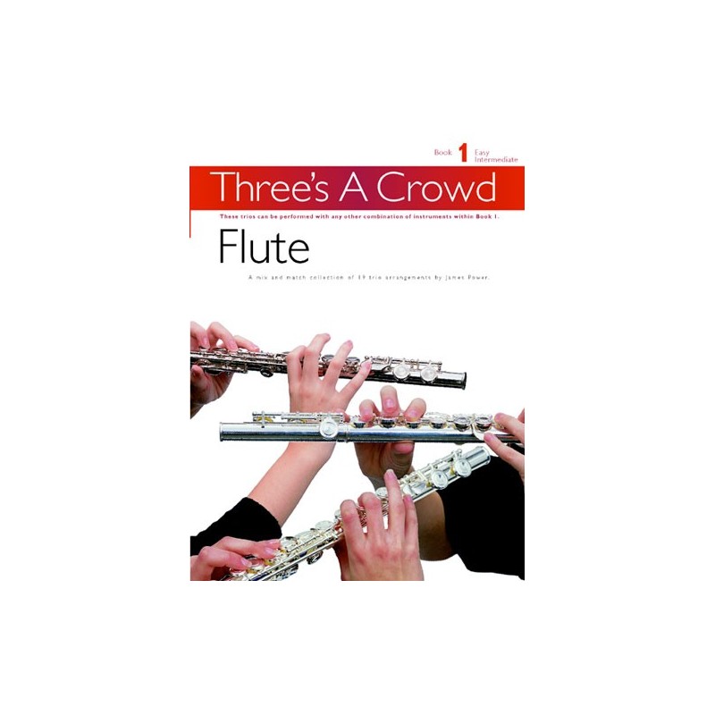 0000005842568MUSPM178201R Three's A Crowd: Book 1 Flute