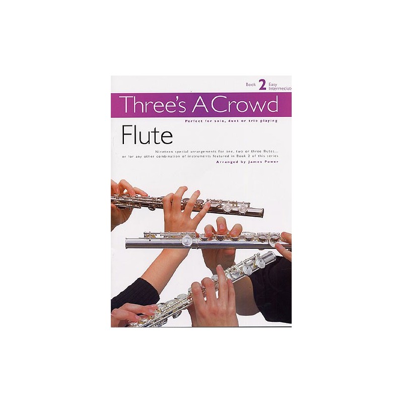 0000005842636MUSPM189521R Three's A Crowd: Book 2 Flute