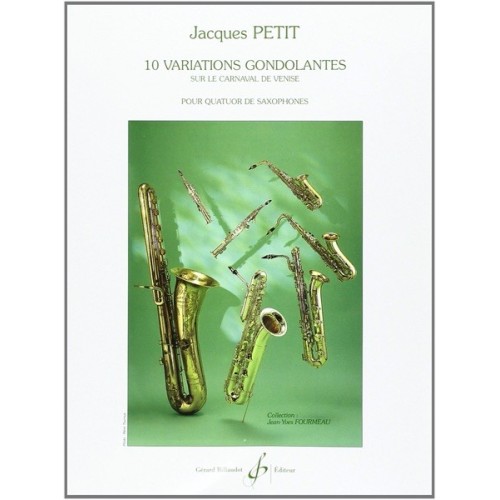 9790043072249GB7224 10 Variations Gondolantes sur Carnaval De Venise