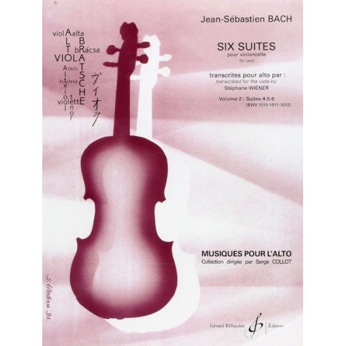 9790043040644GB4064 Six Suites Pour Alto - Suites 4.5.6. - Volume 2