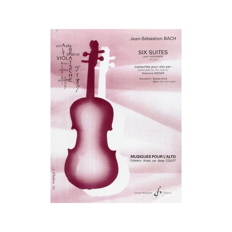 9790043040644GB4064 Six Suites Pour Alto - Suites 4.5.6. - Volume 2