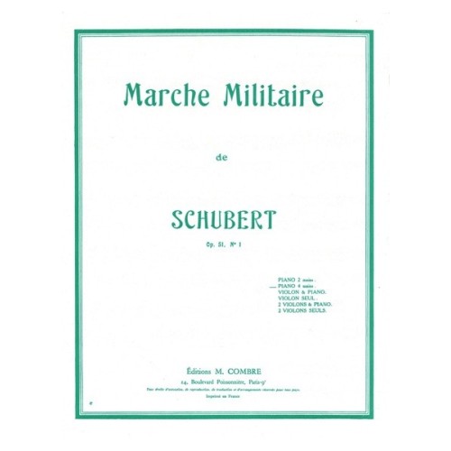 COMP01319 Marche militaire Op.51 n°1