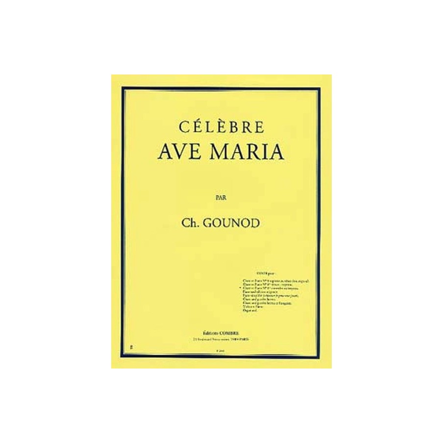 0000000959087COMP02843 Ave Maria n°1 ter