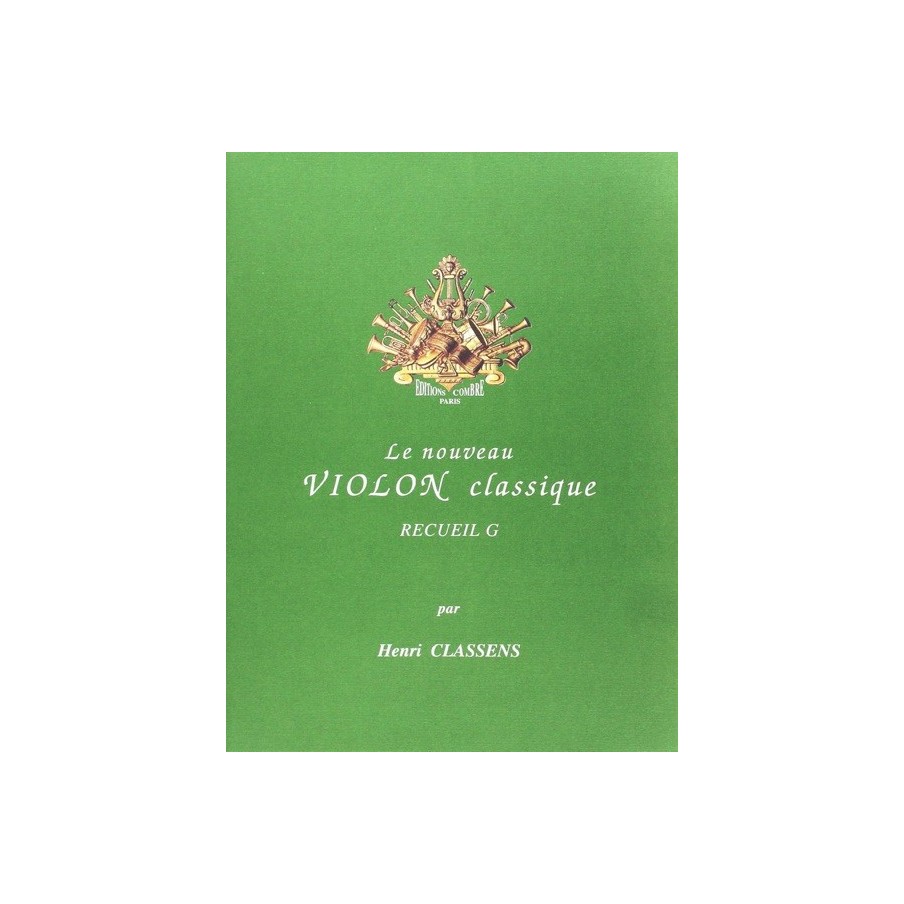 9790230331029COMP03102 Nouveau violon classique Vol.G