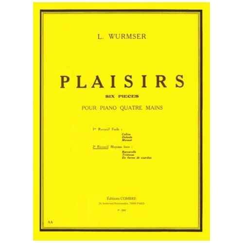 9790230304832COMP03291 Plaisirs - 2° recueil (3 pièces)