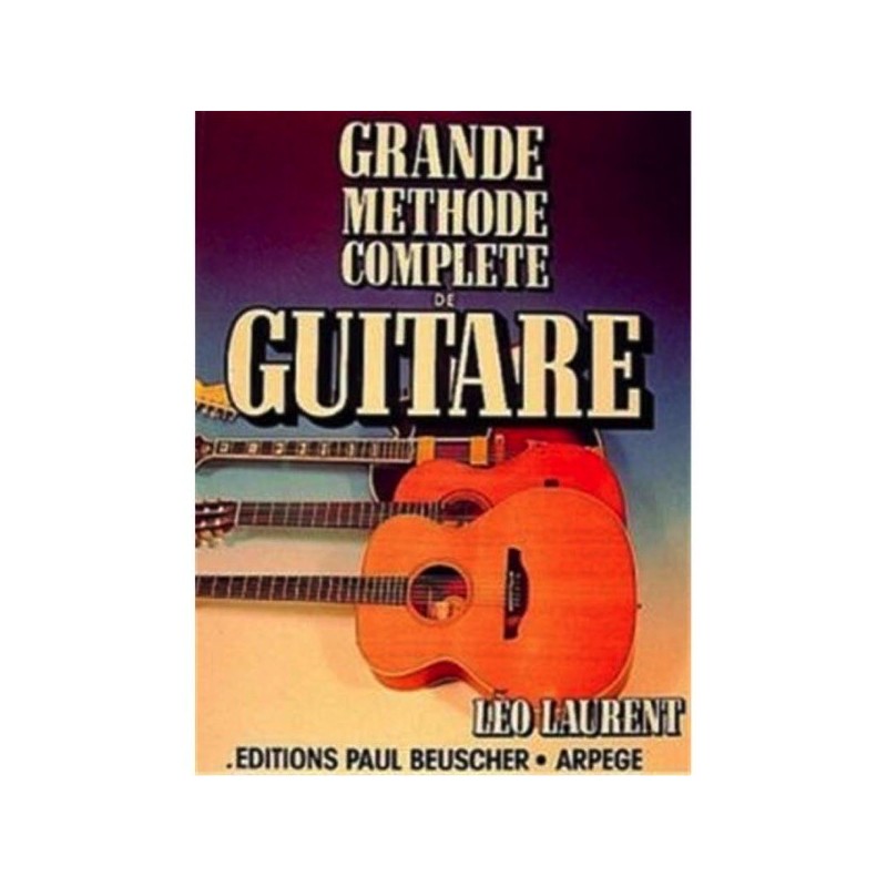 3137990000295PB029 Grande méthode complète de guitare