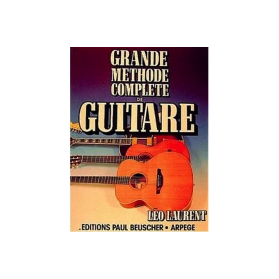 3137990000295PB029 Grande méthode complète de guitare