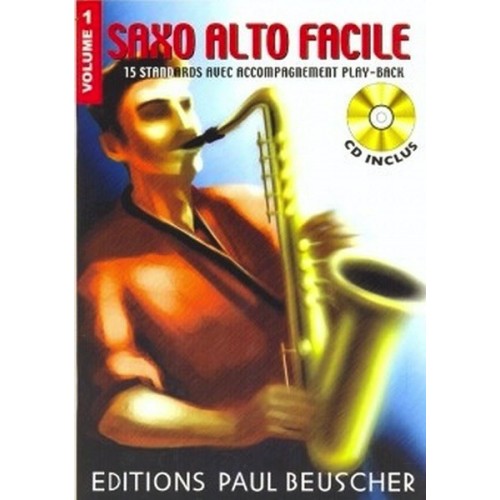 3137990011246PB1124 Saxophone facile Vol.1