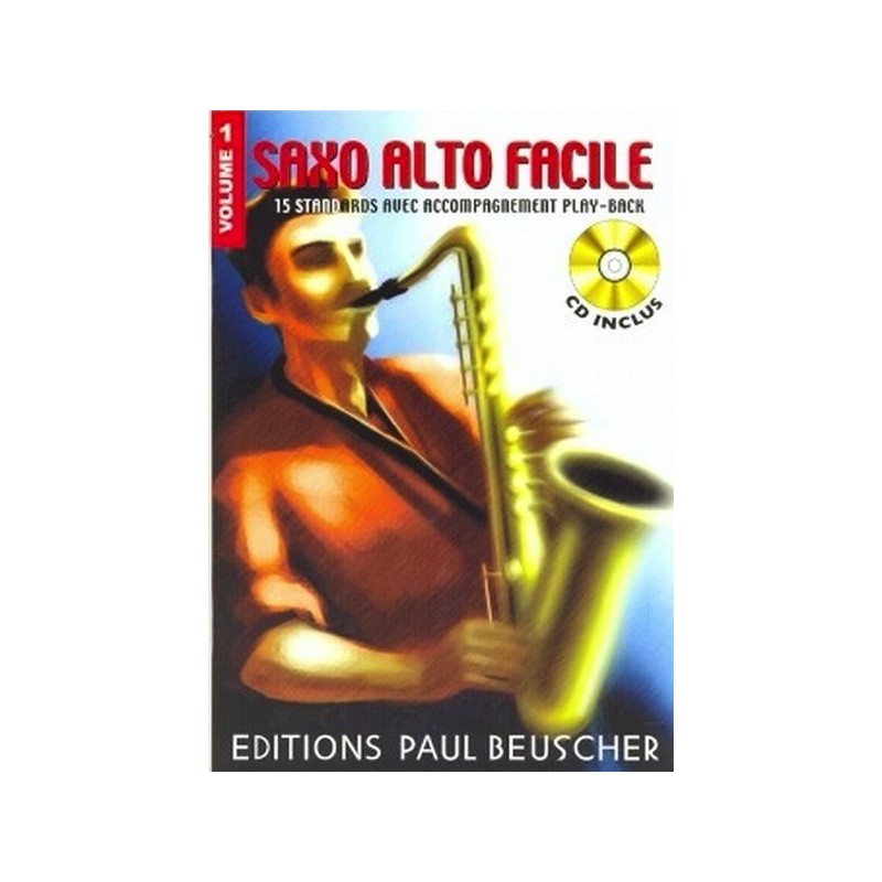 3137990011246PB1124 Saxophone facile Vol.1