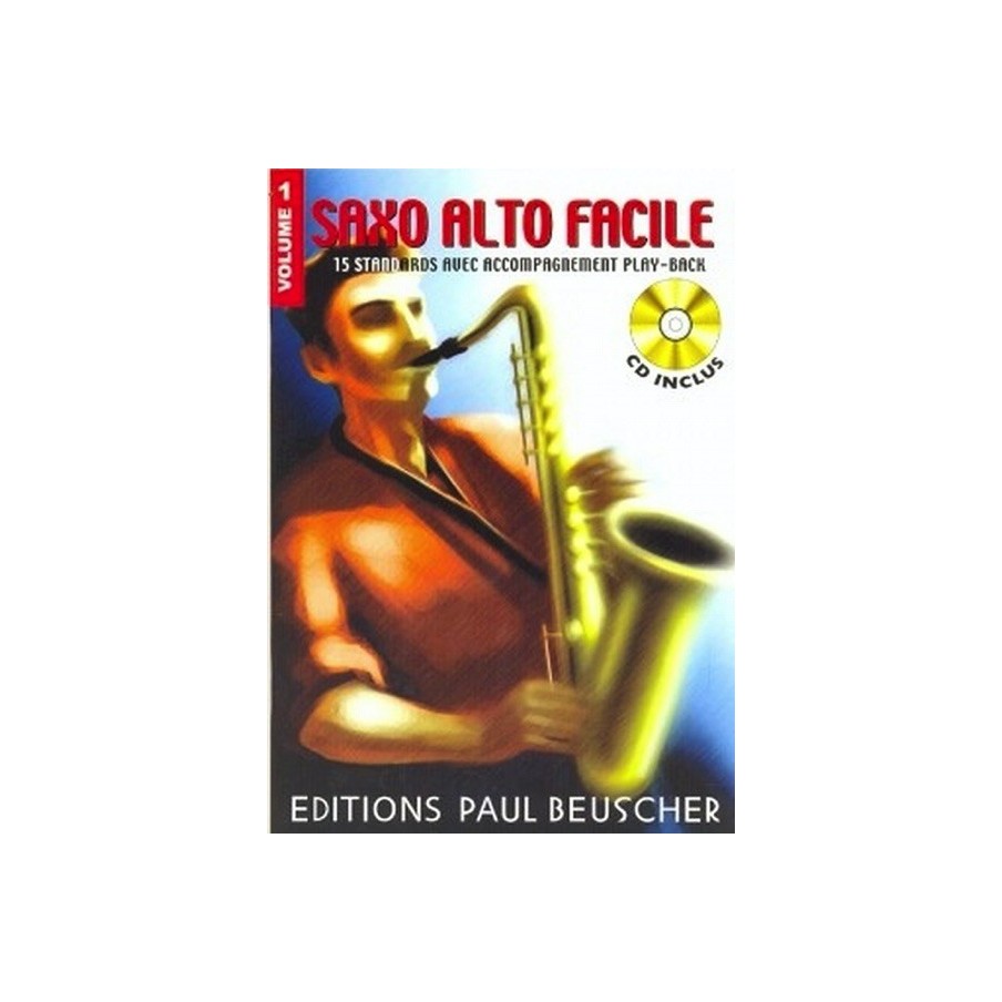 3137990011246PB1124 Saxophone facile Vol.1