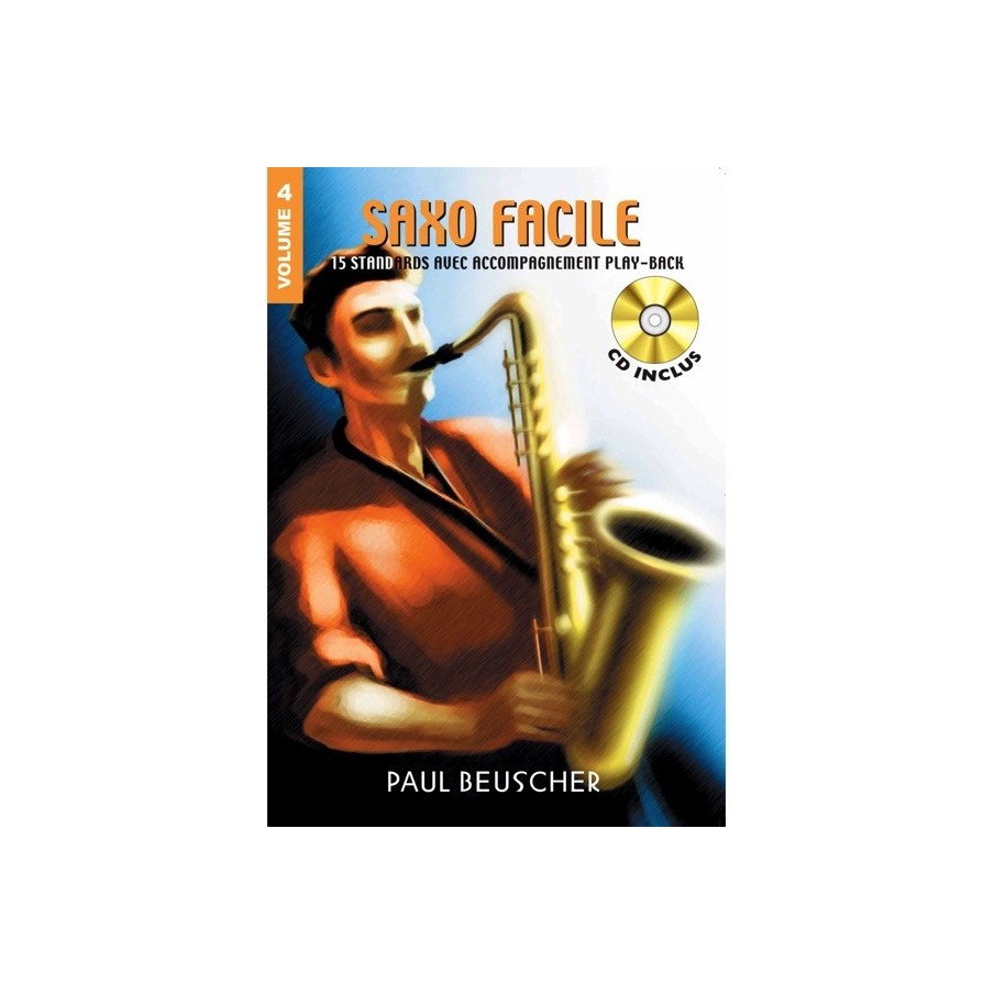 3137990011253PB1125 Saxophone facile Vol.4