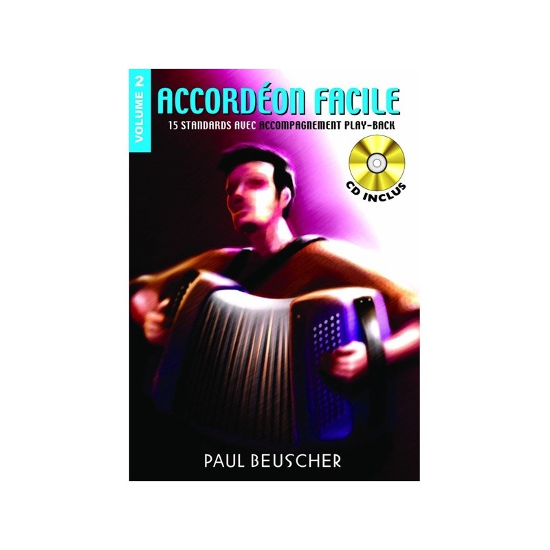 3137990011307PB1130 Accordéon facile Vol.2