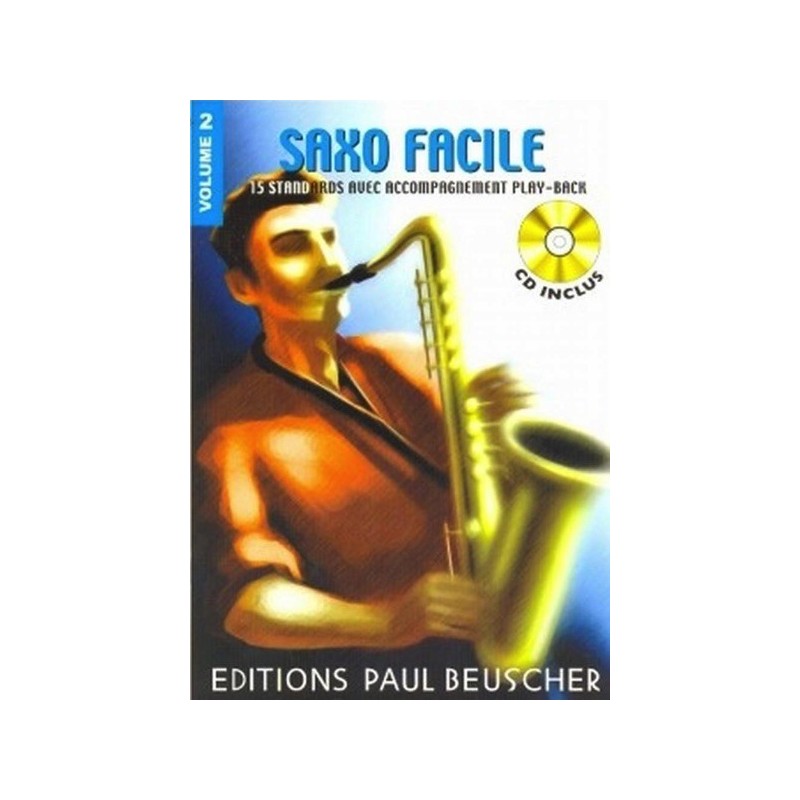 3137990011383PB1138 Saxophone facile Vol.2