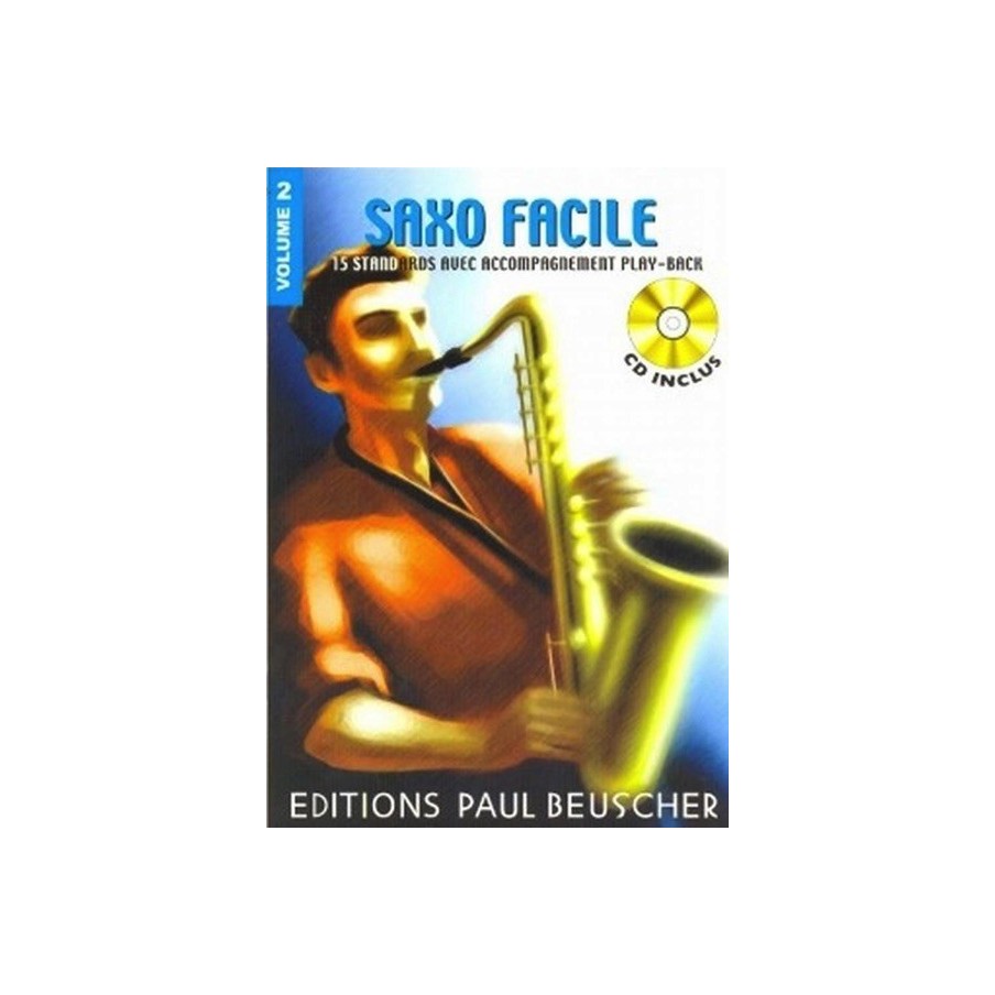 3137990011383PB1138 Saxophone facile Vol.2