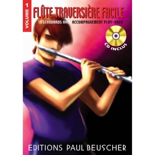 3137990011758PB1175 Flûte traversière facile Vol.1