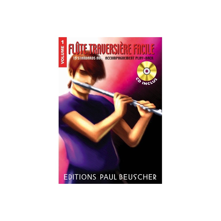 3137990011758PB1175 Flûte traversière facile Vol.1