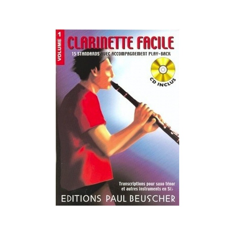 3137990011772PB1177 Clarinette facile Sib Vol.1