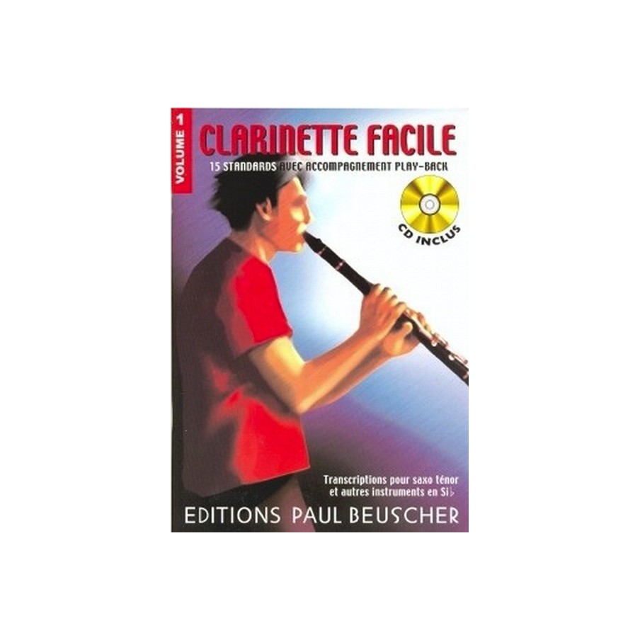 3137990011772PB1177 Clarinette facile Sib Vol.1