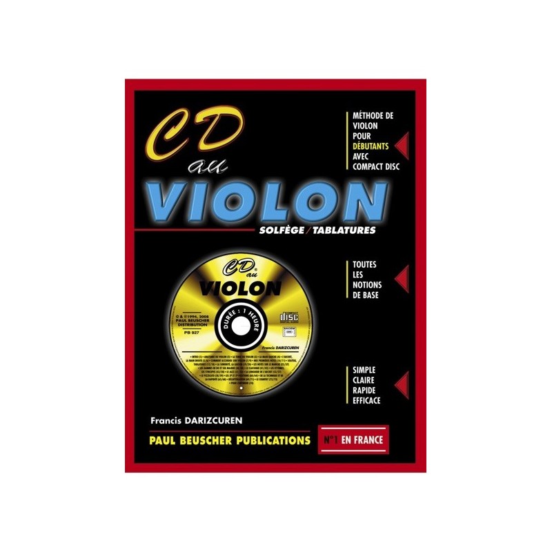 3137990009274PB927 CD au Violon