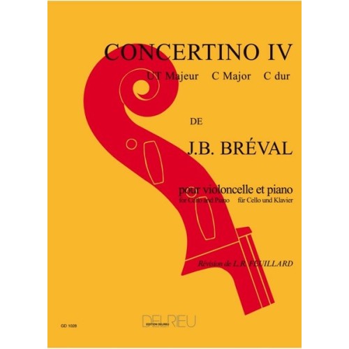 9790231705119DEL1028 Concertino 4 C Major