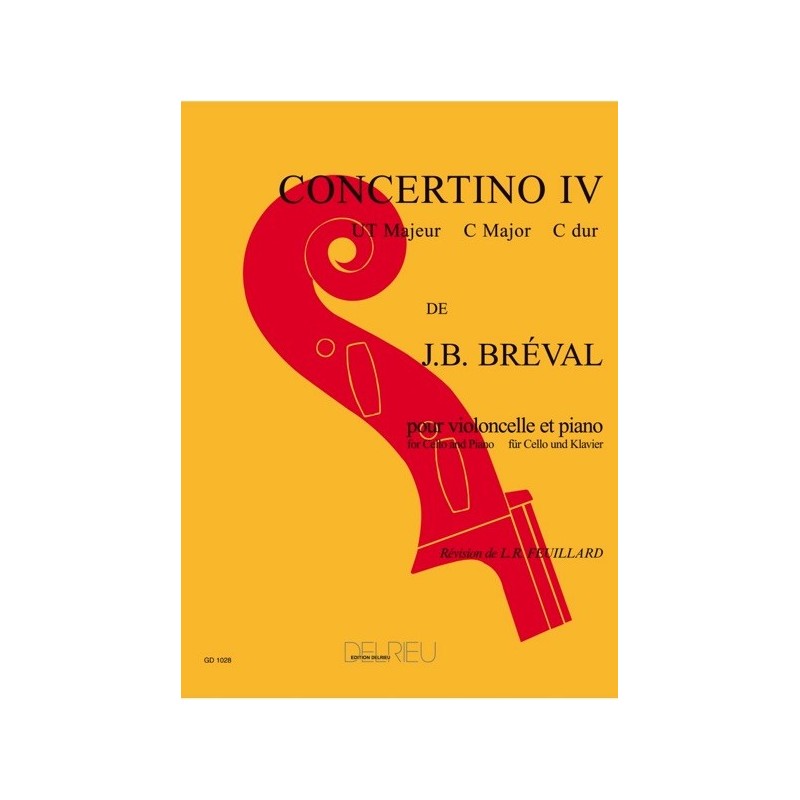 9790231705119DEL1028 Concertino 4 C Major