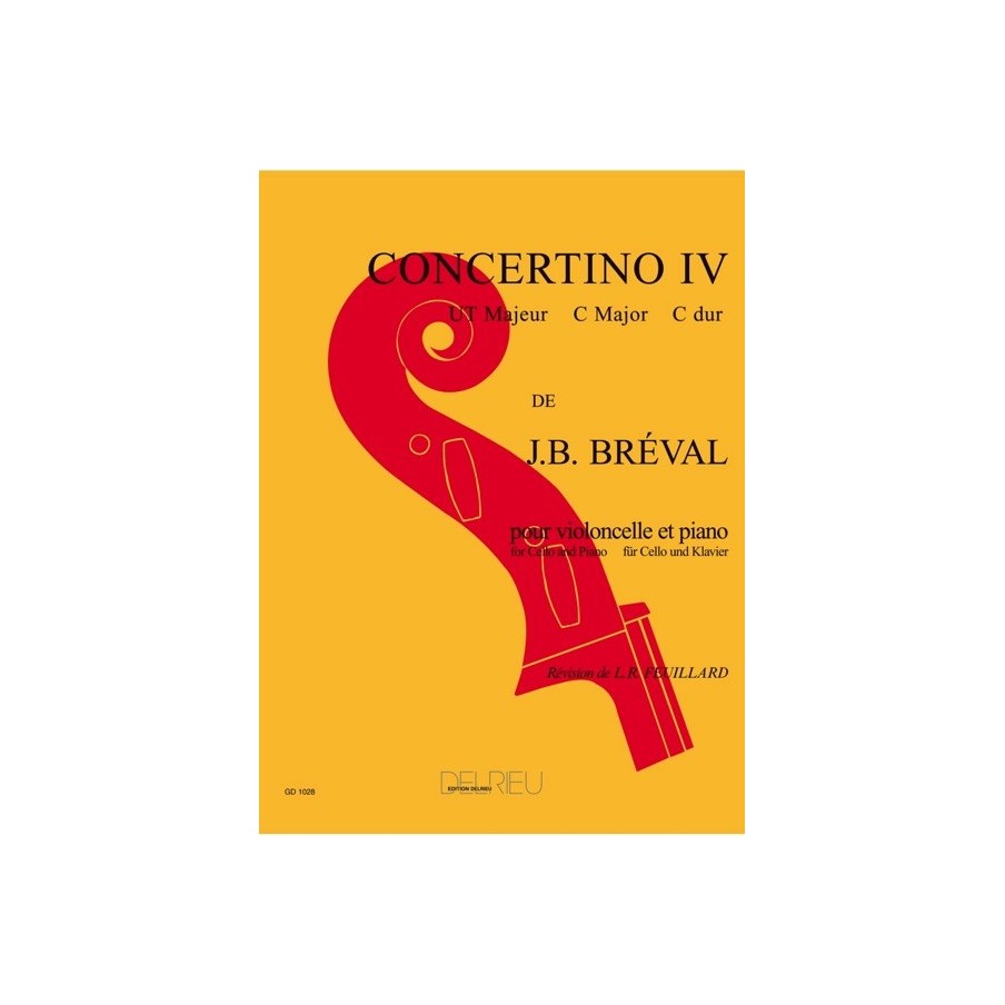 9790231705119DEL1028 Concertino 4 C Major
