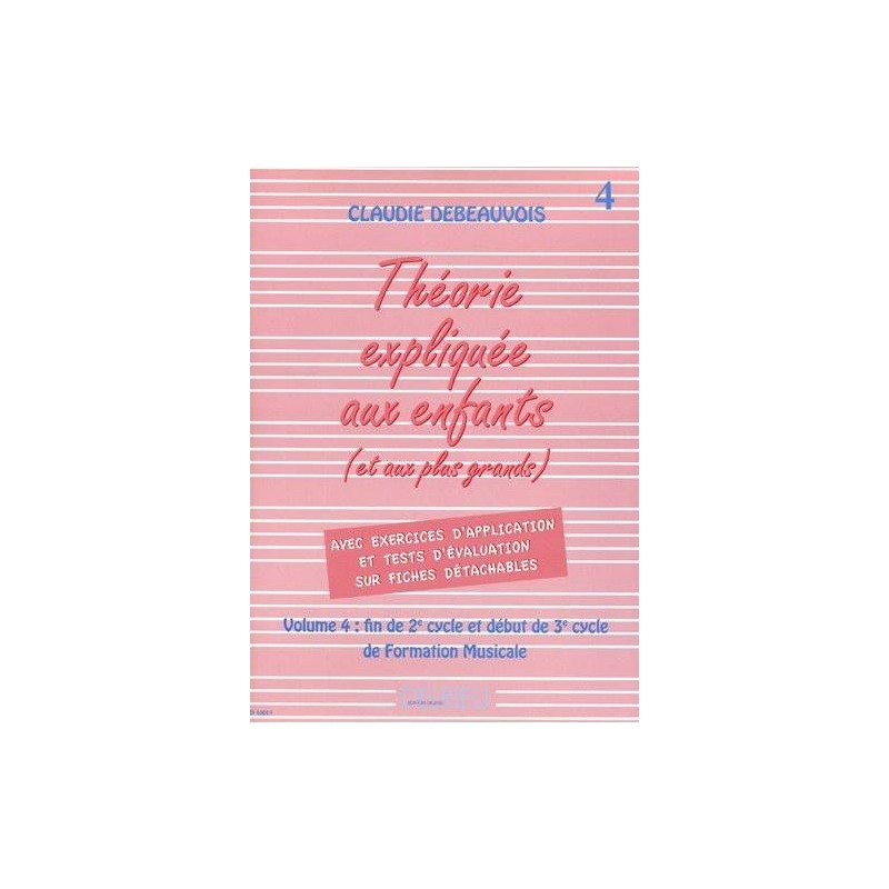 9790231700190DEL40019 Théorie expliquée aux enfants Vol.4