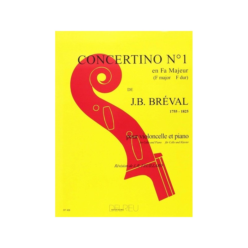 9790231705164DEL426 Concertino 1 in F Major