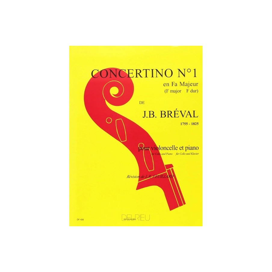 9790231705164DEL426 Concertino 1 in F Major