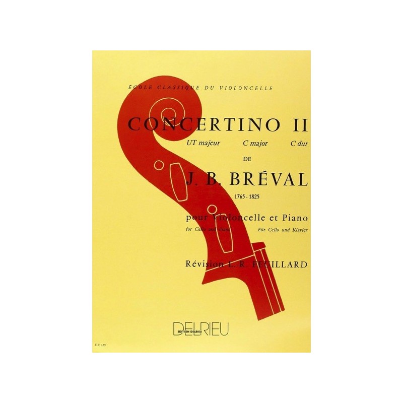 9790231705249DEL429 Concertino 2 C Major