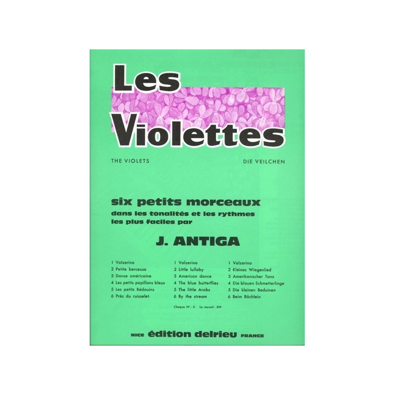 9790231705461DELDF337 Les violettes