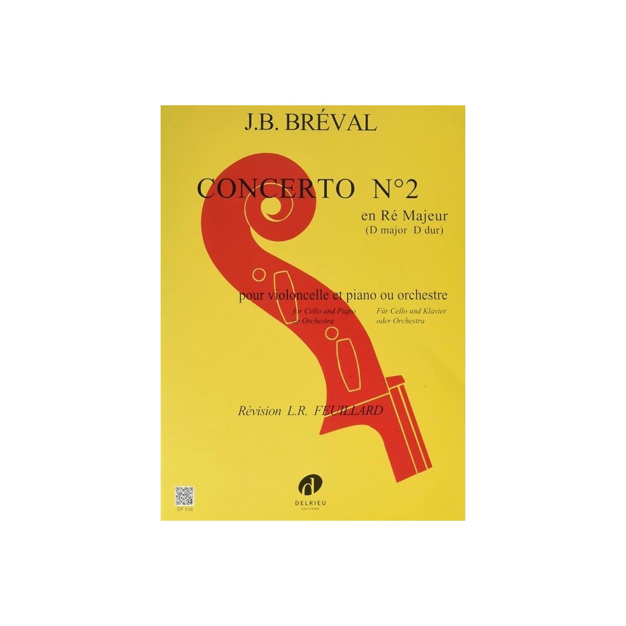 9790231705515DELDF516 Concerto n°2 en Ré maj.