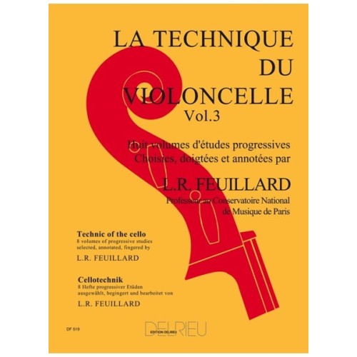 9790231705393DELDF519 Technique du violoncelle Vol.3