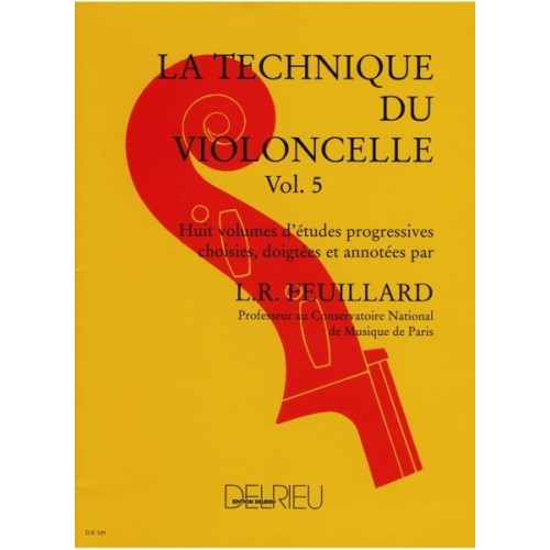 9790231705522DELDF529 Technique du violoncelle Vol.5