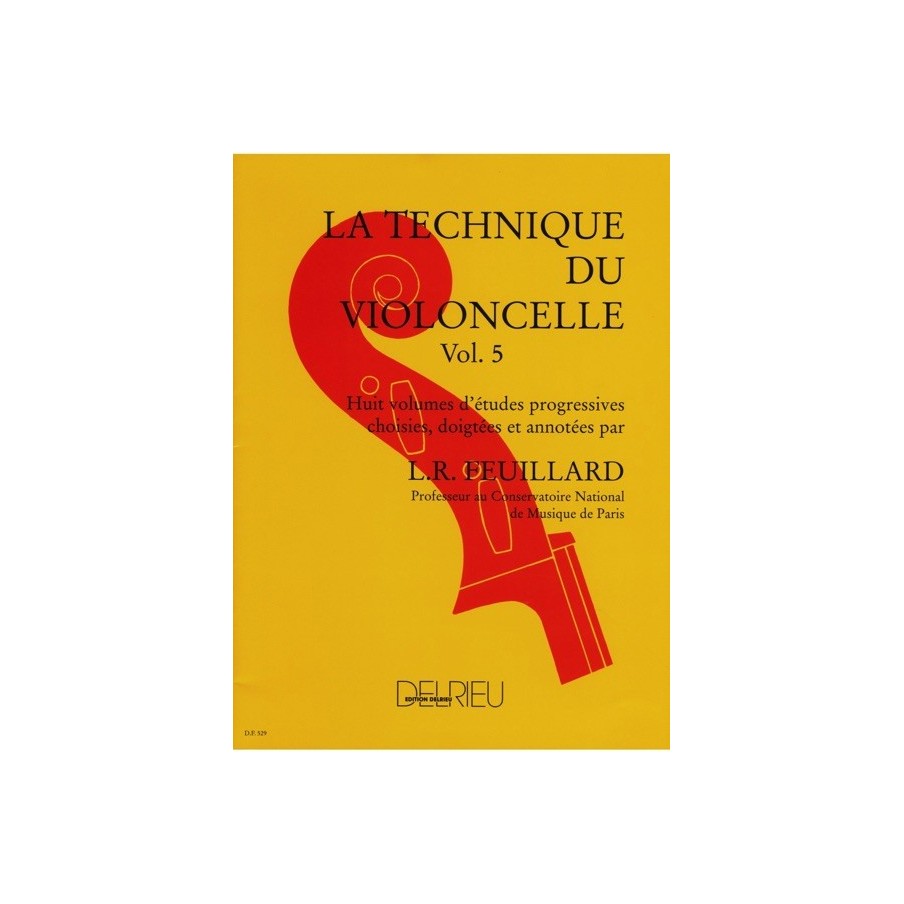 9790231705522DELDF529 Technique du violoncelle Vol.5