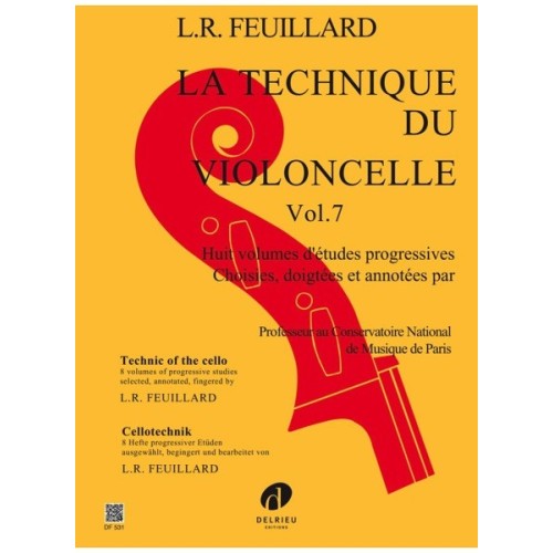 9790231706048DELDF531 Technique du violoncelle Vol.7