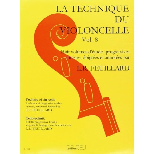 9790231705447DELDF532 Technique du violoncelle Vol.8