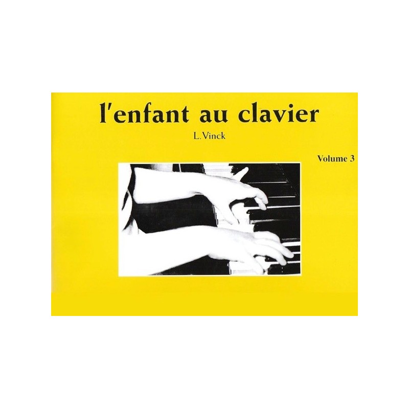 9790231707540DELGD1334 L'enfant au clavier Vol.3