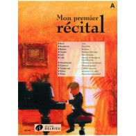 9790231709612DELGD1556 Mon premier récital Vol.A