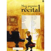 9790231709629DELGD1557 Mon premier récital Vol.B