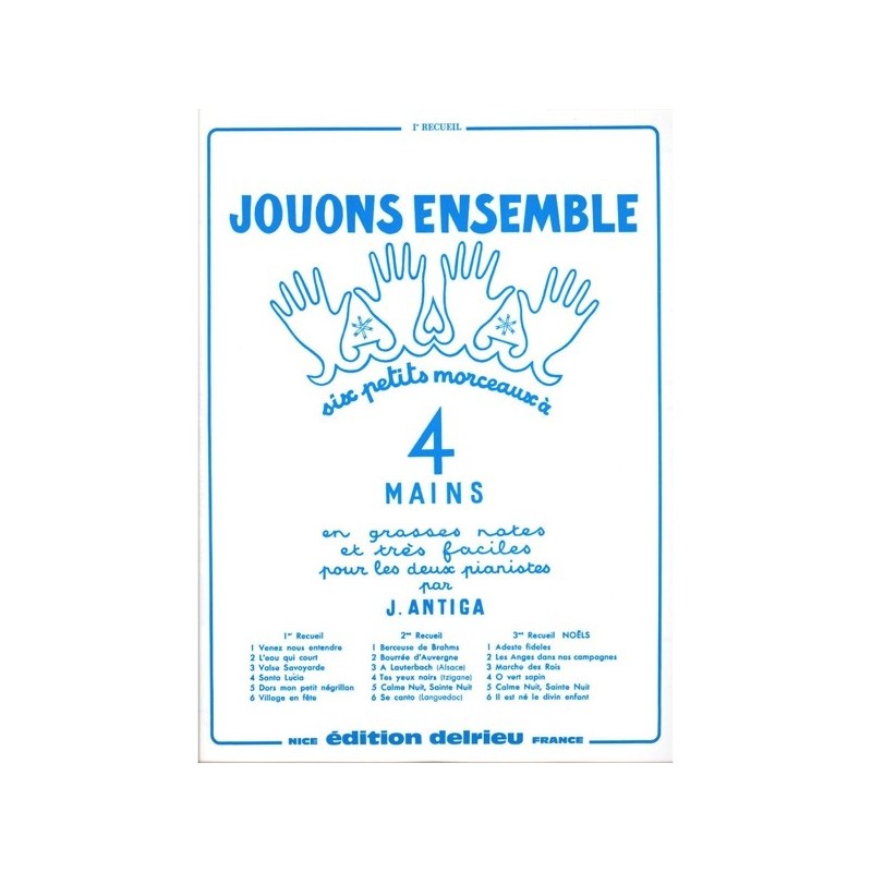 9790231705607DELGD655 Jouons ensemble Vol.1