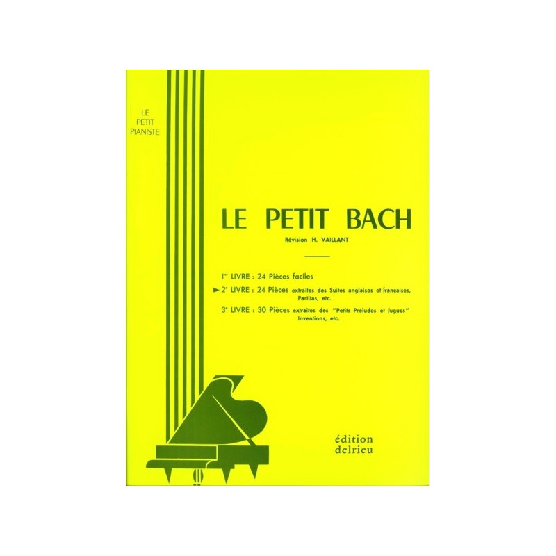 9790231709896DELGD738 Le petit Bach Vol.2