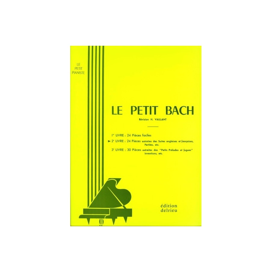 9790231709896DELGD738 Le petit Bach Vol.2