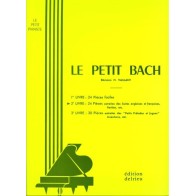 9790231709896DELGD738 Le petit Bach Vol.2