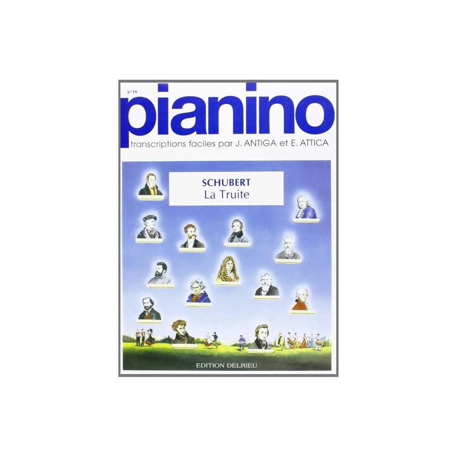 9790231711226DELPIA19 La Truite - Pianino 19