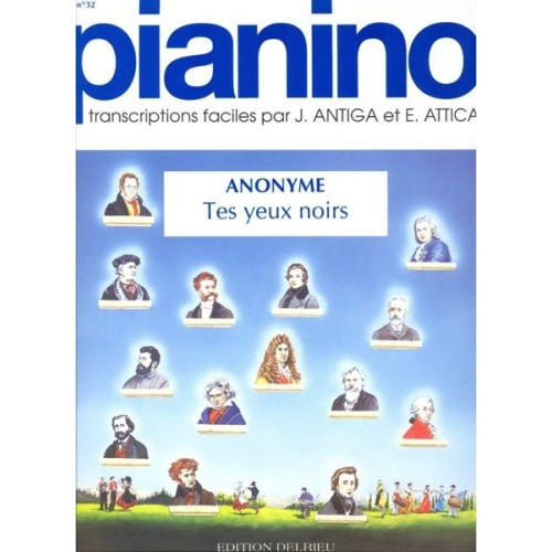 9790231711370DELPIA32 Tes yeux noirs - Pianino 32