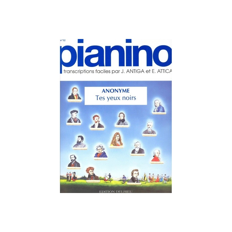 9790231711370DELPIA32 Tes yeux noirs - Pianino 32