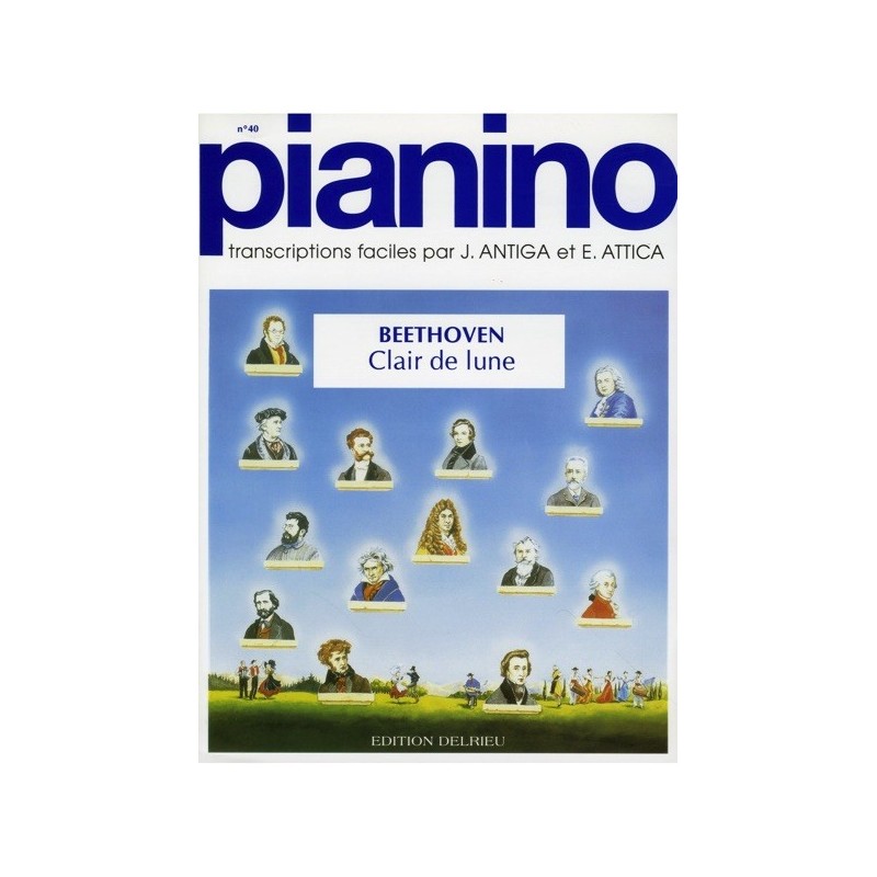 9790231711462DELPIA40 Clair de lune - Pianino 40