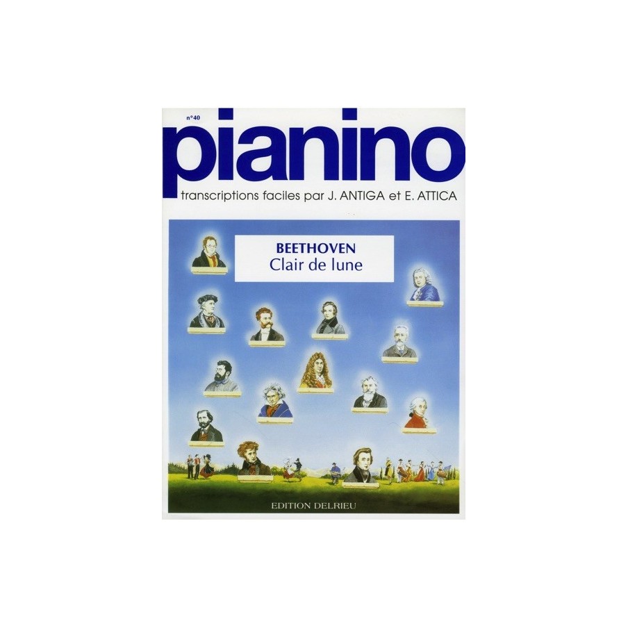 9790231711462DELPIA40 Clair de lune - Pianino 40